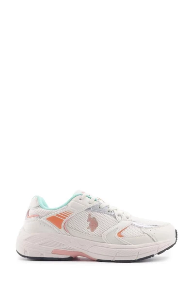 U.S. Polo Assn Felix 4FX 101501753 Bej Kadın Spor Ayakkabı