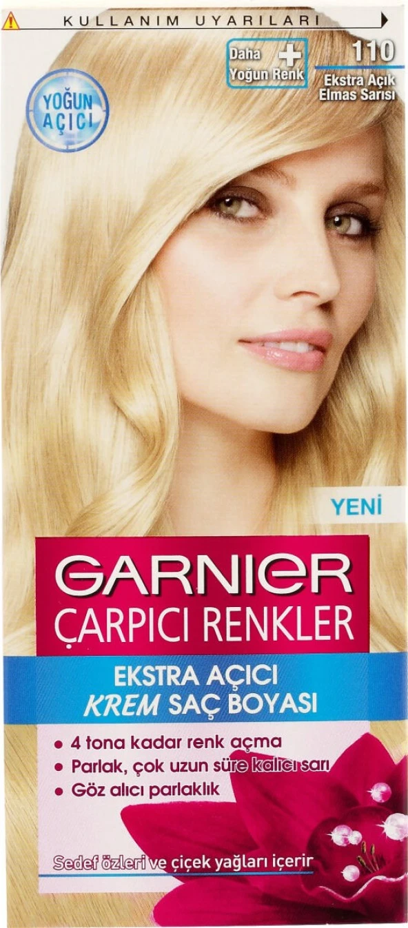 Garnier Çarpıcı Renkler 110 Ekstra Açık Elmas Sarısı