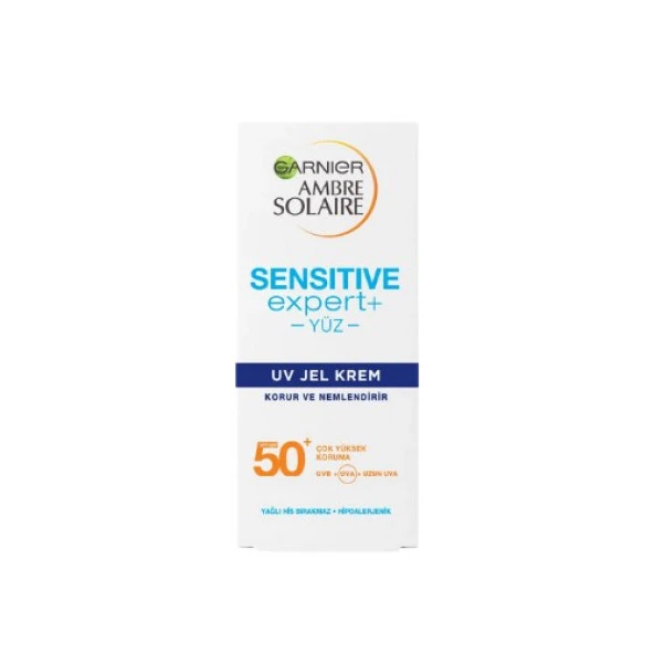 Garnier Ambre Solaire Sensitive Advanced Koruyucu Yüz Kremi Gkf50+ 50Ml