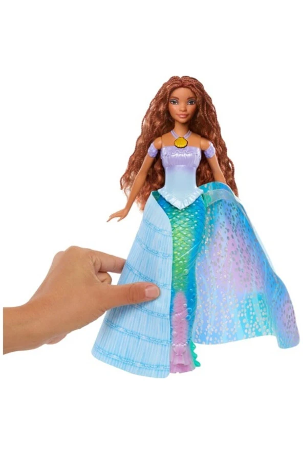 Disney Princess Little Mermaid Kıyafet Değiştiren HLX13 - Resim 2
