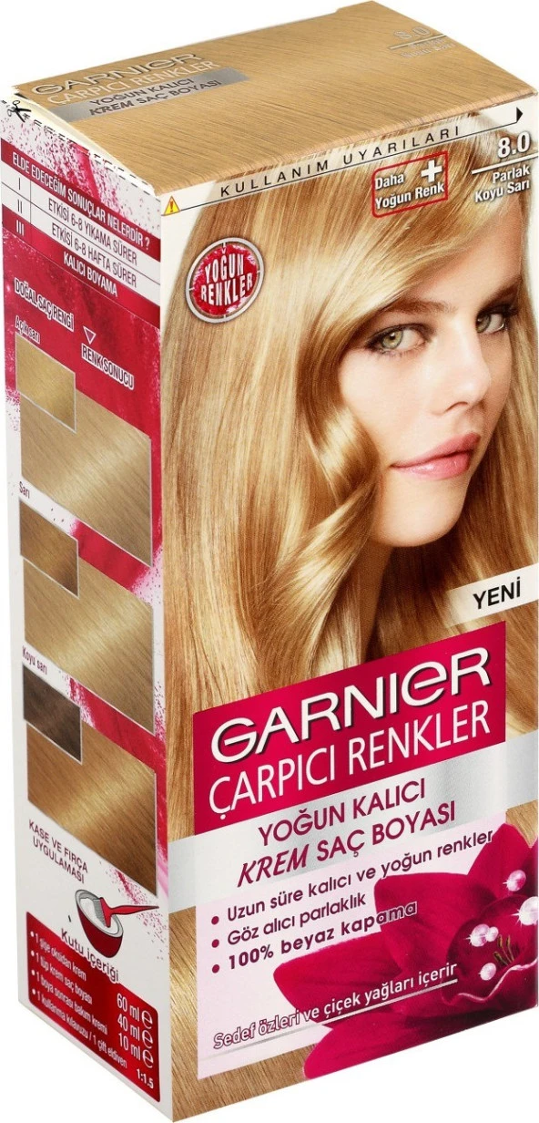 Garnier Çarpıcı Renkler 8.0 Parlak Koyu Sarı - Resim 2