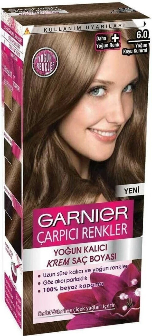 Garnier Çarpıcı Renkler 6.0 Yoğun Koyu Kumral ürün görseli