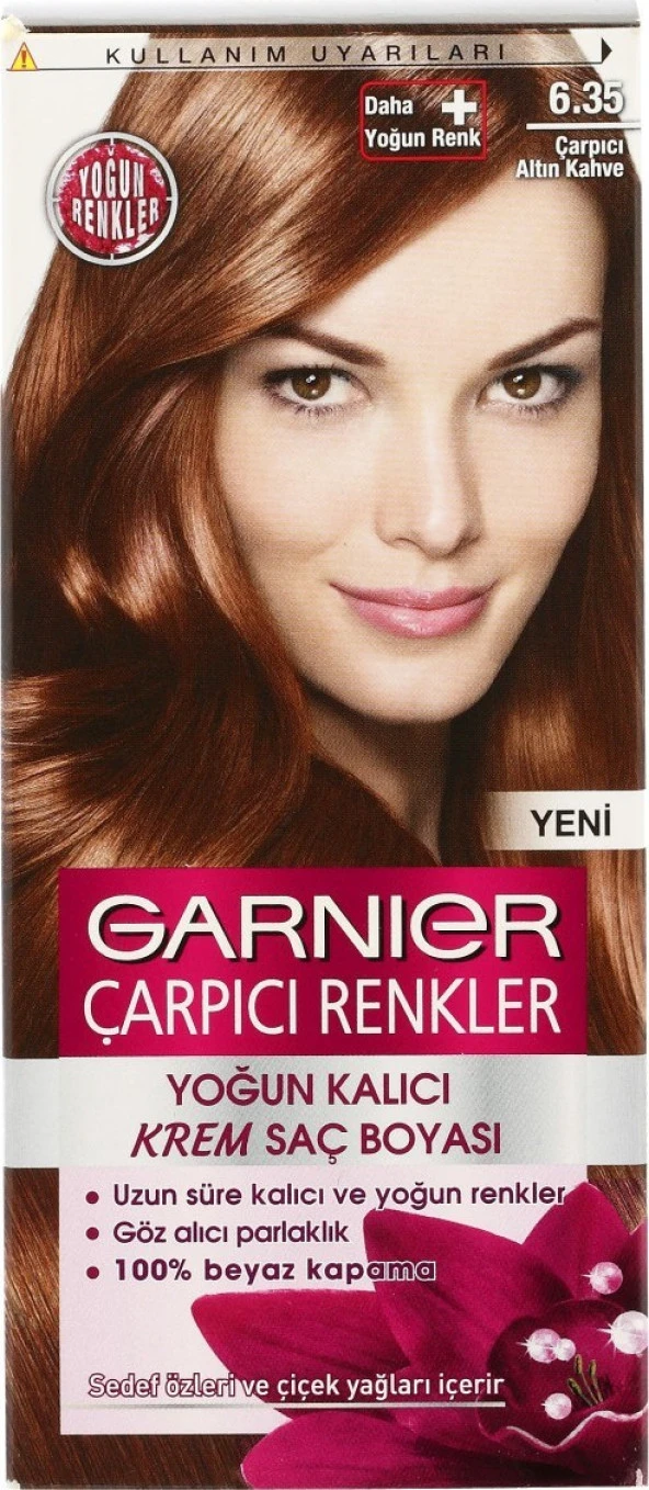 Garnier Çarpıcı Renkler 6.35 Çarpıcı Altın Kahve