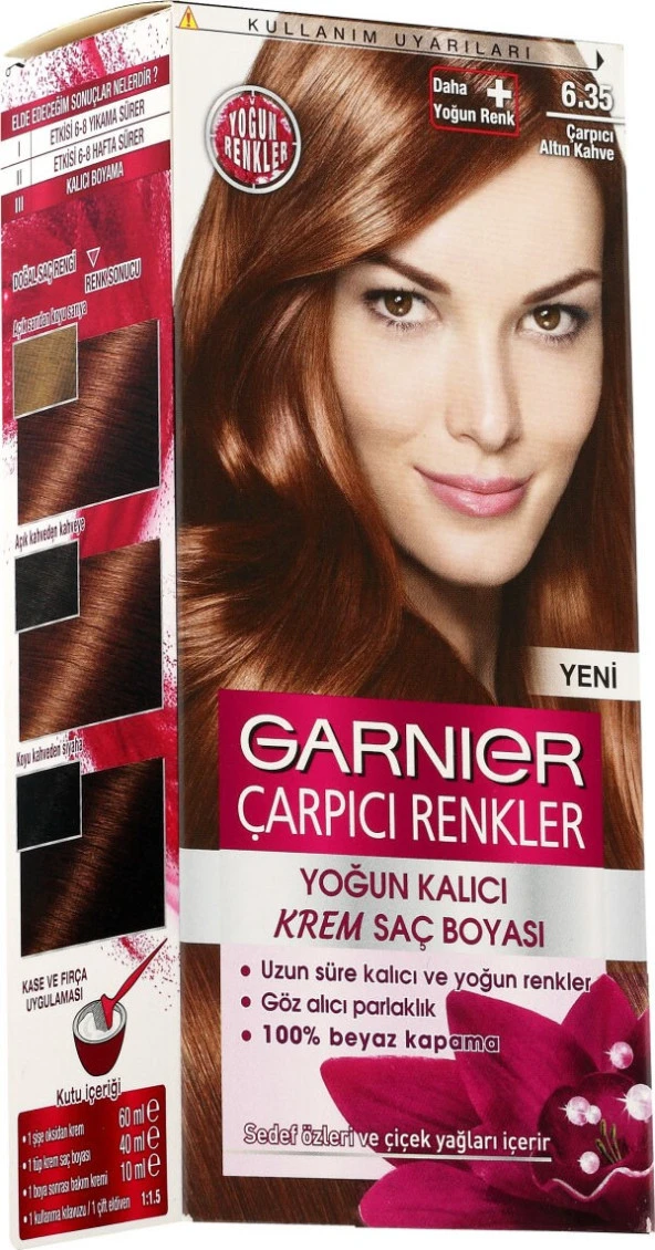 Garnier Çarpıcı Renkler 6.35 Çarpıcı Altın Kahve - Resim 2