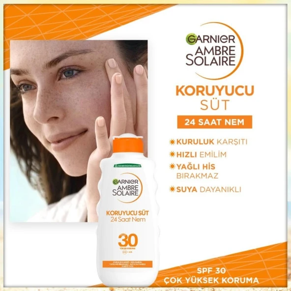 Garnier Ambre Solaire Koruyucu Süt GKF30 200ML - 2