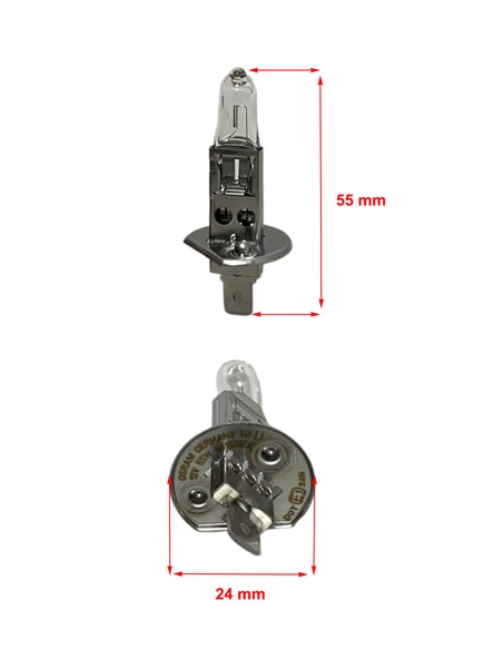 H1 12V 55W (%30 Fazla Işık) Far Ampulü - 2
