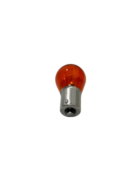 12V 21W 93 Düz Tırnak Turuncu Sinyal Ampulü 10 Adet - 3