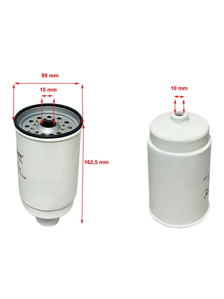 Ford Transit (2.5 D 50-52-60 Kw) 1985-1991 Yakıt Filtresi - Resim 2