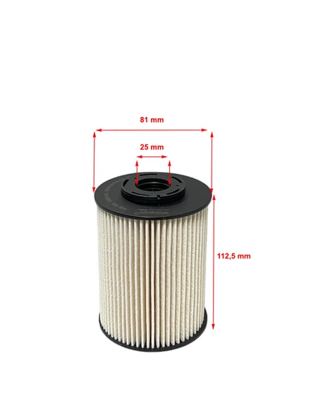 Volvo V50 (2.0 D 110-130 Kw, 2.4 D 120-132 Kw) Yakıt Filtresi - Resim 2