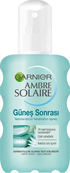 Garnier Güneş Sonrası Nemlendirici & Ferahlatıcı Sprey 200 ml - 2