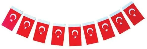 BUKET BAYRAK İPLİ BÜYÜK TÜRK 40 LI BKT-303 1 ADET