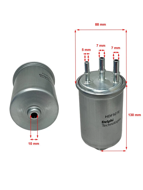 Delphi SsanYong Actyon I, Actyon I Sports (2.0 Xdi 100-104 Kw) 2005-2013 Yakıt Filtresi - 2