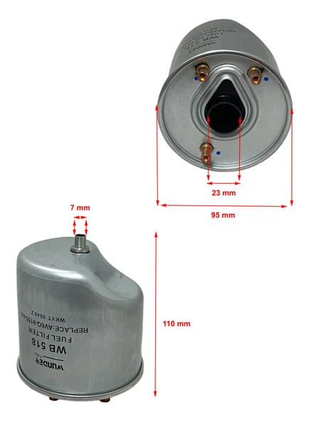 Ford Mondeo V (1.6 Tdci 85 Kw) 2014-2022 Yakıt Filtresi - Resim 2