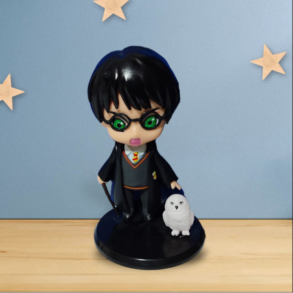 Harry Potter Mini Figür Baykuşlu 10 cm - 3