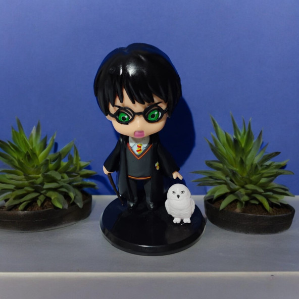 Harry Potter Mini Figür Baykuşlu 10 cm - 4