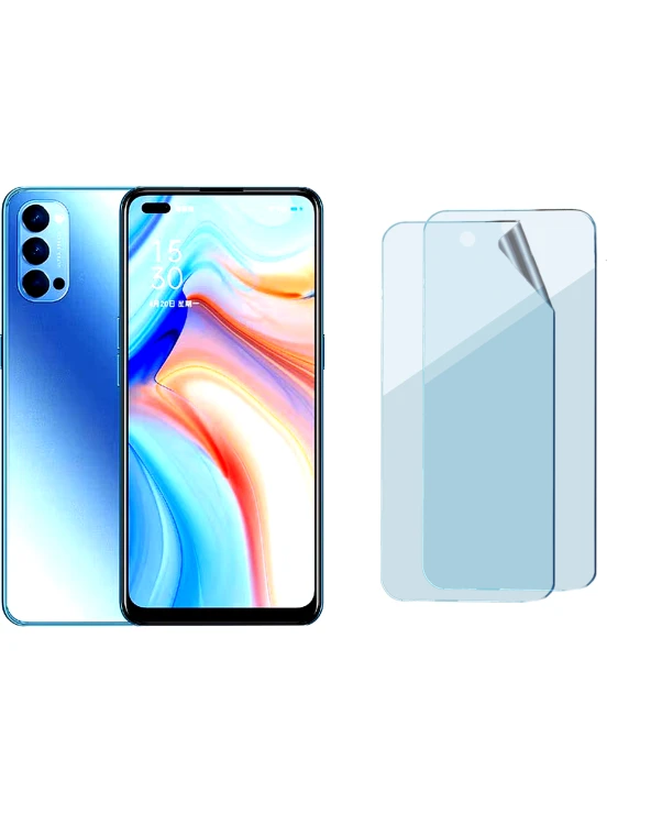 Oppo Reno 5 5G Uyumlu Hydrojel Esnek Kırılmaz Cam Ekran Koruyucu Film 8684609183252