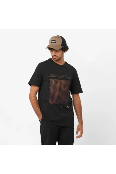 Salomon LC2219200 Graphic Ss Tee M Erkek Tişört - 1