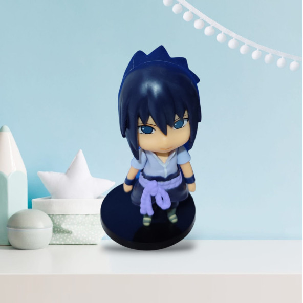 Naruto Shippuuden Sasuke Action Figür Biblo Masaüstü Süsü 10 cm - 3
