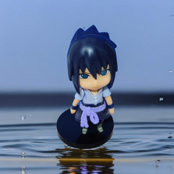 Naruto Shippuuden Sasuke Action Figür Biblo Masaüstü Süsü 10 cm - 5