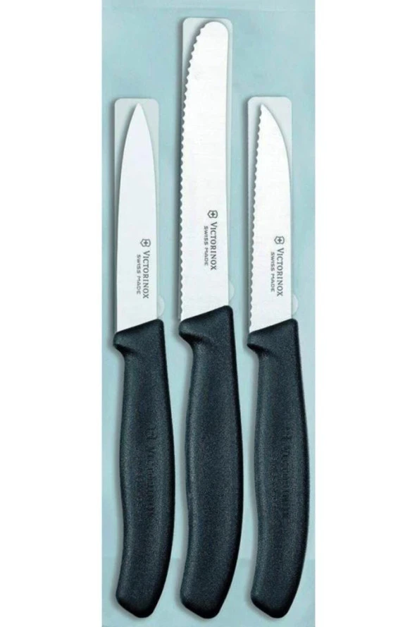 Victorinox Soyma Bıçağı Seti Swiss Classic 3 Adet