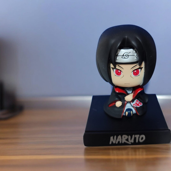 Anime Uchiha İtachi Oturan Mini Figür 10cm