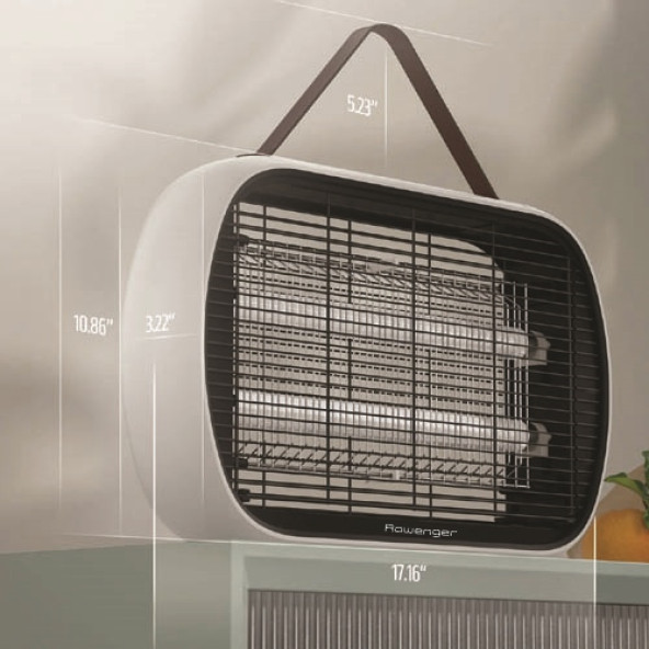 Rowenger M15 20W UV Işıklı Elektrikli Sivrisinek Öldürücü Sinek Öldürücü Kovucu Sineksavar Lamba - 2