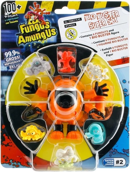 Fungus Amungus Bio Buster Figür Set Model 3