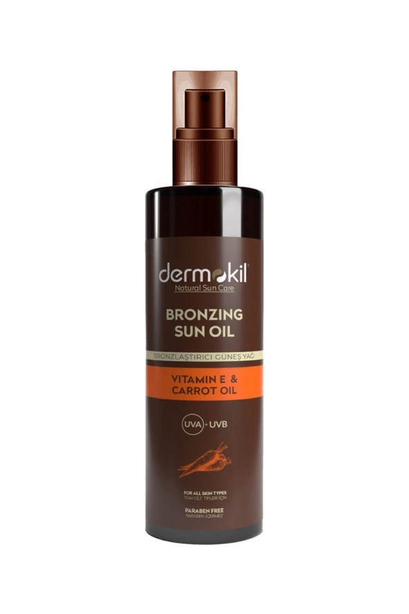 Dermokil Bronzlaştırıcı Güneş Yağı 200 Ml