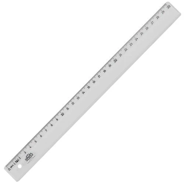 HATAS CETVEL ÖĞRENCİ EKONOMİK 30 CM 00131 25 ADET