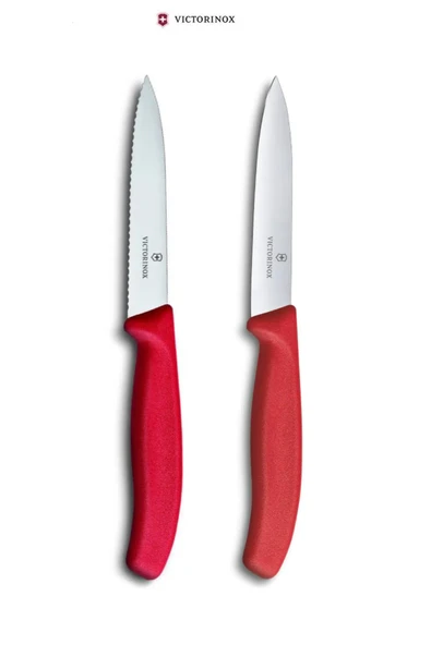 Victorinox Bıçak Seti 2 Li Kırmızı ürün görseli 1
