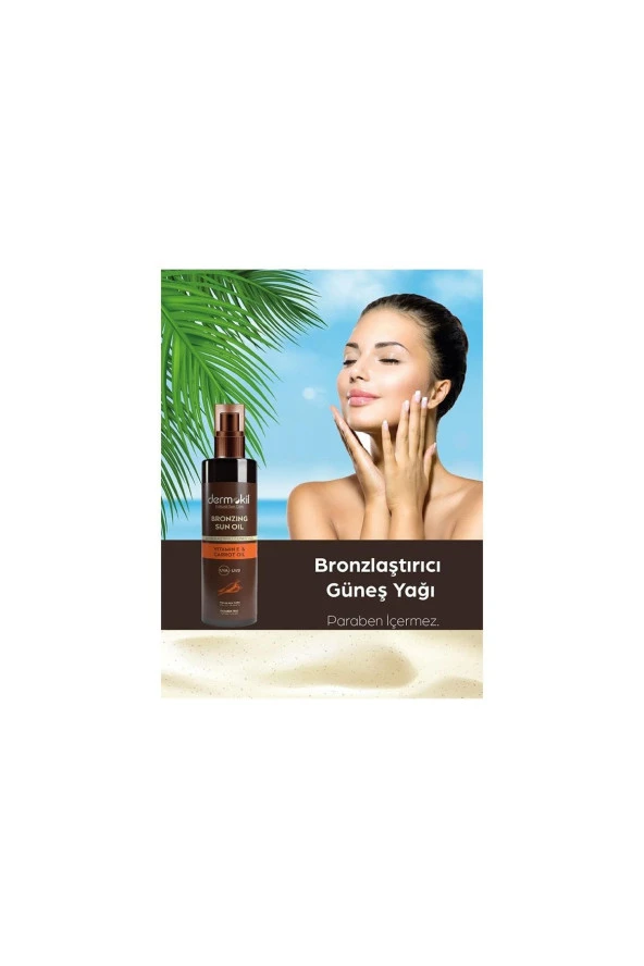 Dermokil Bronzlaştırıcı Güneş Yağı 200 ml x 2 Adet - 3