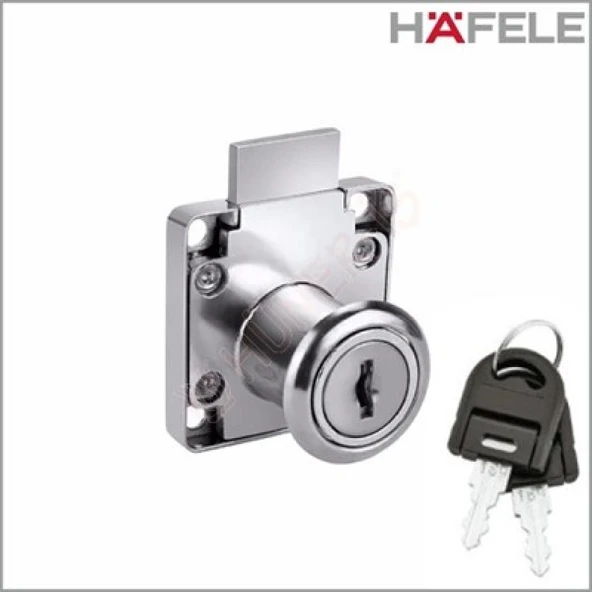 Hafele Çekmece Tipi Kare Kilit (2 Adet) ürün görseli 1