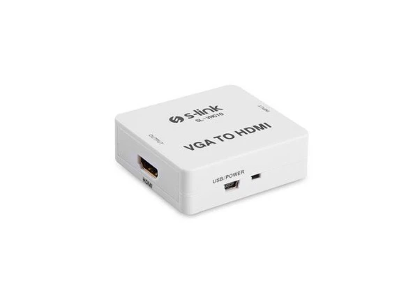 S-Link VGA To HDMI Mini Model Dönüştürücü - 3