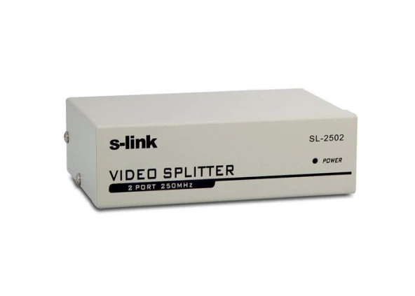 S-link 2 Port VGA 250Mhz Monitör Splitter