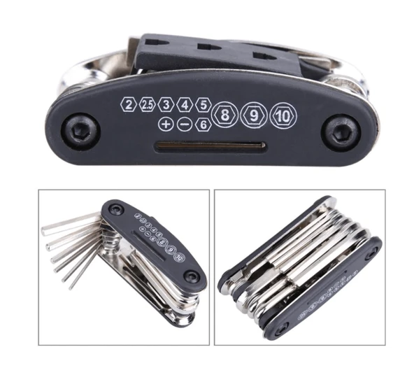 Motosiklet Çoklu Tamir Anahtar Seti - Resim 2