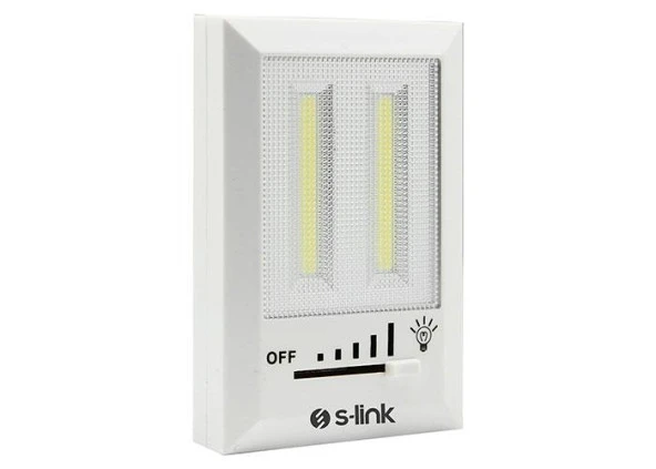 S-link Kademe Ayarlı Led 3-AAA Pilli Gece Lambası