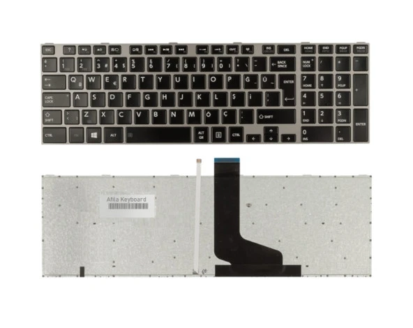 PK1310S1A20, MP-11B56TQ-6984A Notebook Klavyesi (Siyah TR) ışıklı