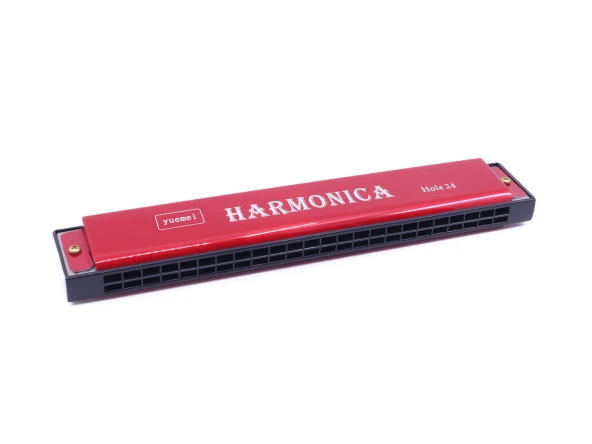 Harmonica Büyük Boy Mızıka Kırmızı