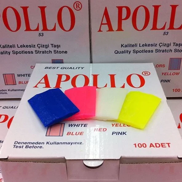 Apollo Uçan Çizgi Taşı - Renkli - Resim 2