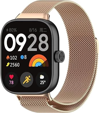 Xiaomi Redmi Watch 4/5 /Band 8 Pro /Band 9 Pro Kordon Milano Loop Metal Kordon - 5