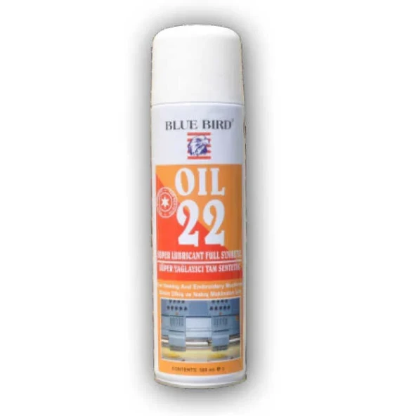 Blue Bird Oil 22 Nakış ve Dikiş Makinesi Yağlayıcı Sprey ürün görseli 1