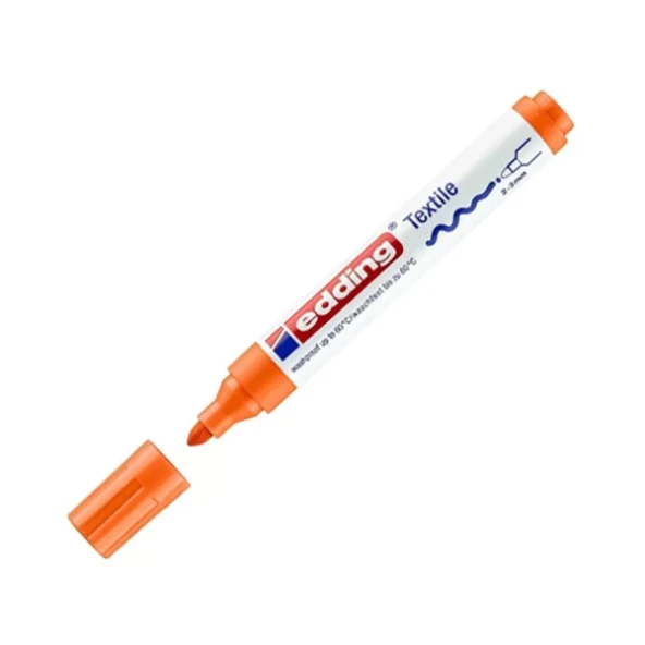 Edding Tekstil Kalemi 2-3mm 4500-Neon Orange