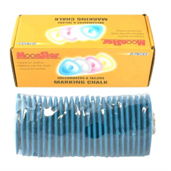 Moonstar Killi Çizgi Taşı Mavi 25 Adet ürün görseli 1