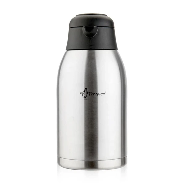 Penguen 1250Xs 2,5Lt İnox Mandallı Termos Zücc58232 - 2