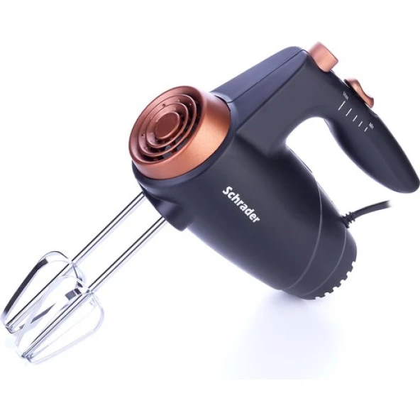 SCHRADER ER-1527 SİLVERMİX PRATİK EL MİKSERİ SİYAH - 2