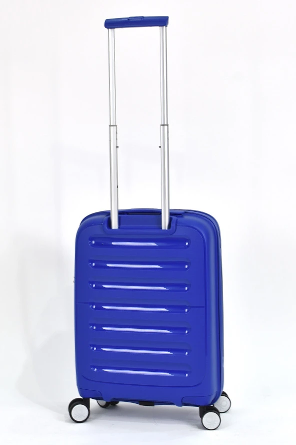 United Colors Of Benetton Kabin Boy Kırılmaz Valiz Polipropilen Mavi BNT1000 - Resim 3