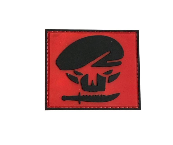 Single Sword BERE-BIÇAK Plastik Patch - Peç 6Cm X 6Cm - 3