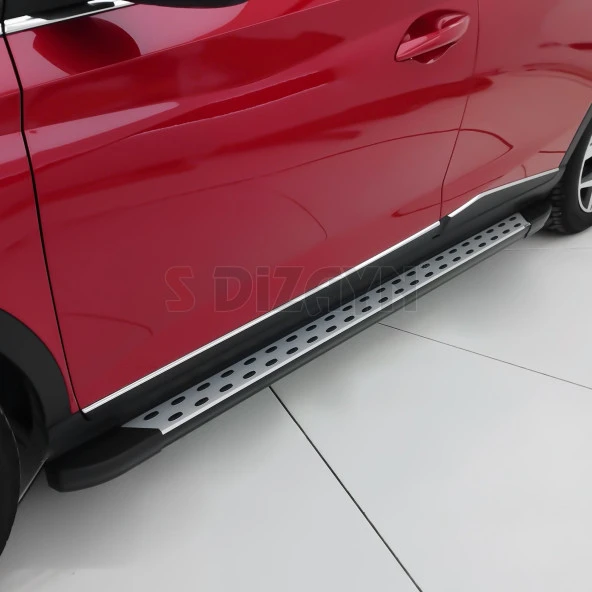 S-Dizayn Ford Courier 2 TrimLine Gri Yan Basamak 188 Cm 2023 Üzeri - Resim 2