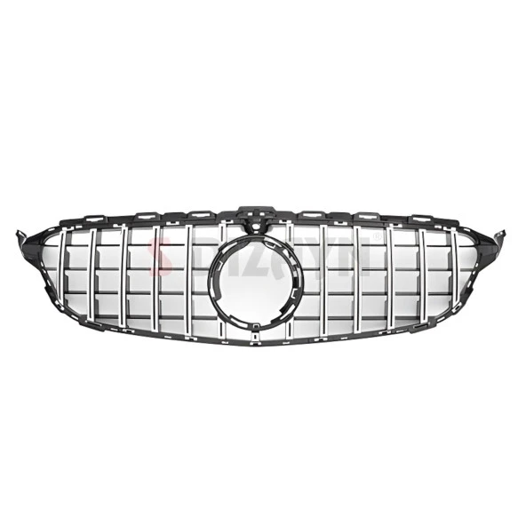 S-Dizayn Mercedes C-Class W205 Ön Panjur Krom GTR Model 2015-2018 - 2