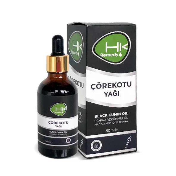 HK Remedy Çörekotu Yağı 50 ml